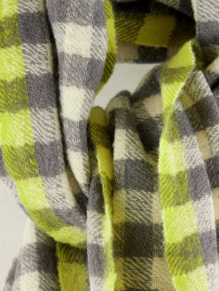 Bellerose Sidar Geweven Sjaal Cream / Fluo / Orage Outlet