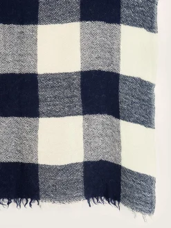 Bellerose Sidor Geruite Sjaal Outlet