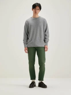 Bellerose Slamy Ronde Hals Trui Heather grey Outlet