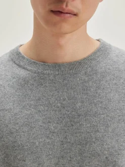 Bellerose Slamy Ronde Hals Trui Heather grey Outlet