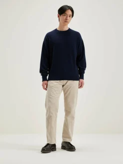 Bellerose Slamy Ronde Hals Trui Navy Sale