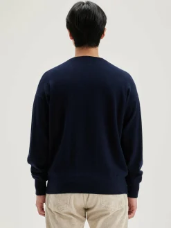 Bellerose Slamy Ronde Hals Trui Navy Sale