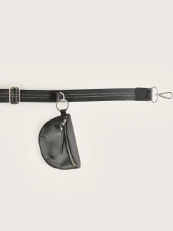Bellerose Sogo Verstelbare Leren Strap Black