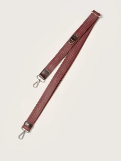 Bellerose Sogo Verstelbare Leren Strap Bordeaux Hot