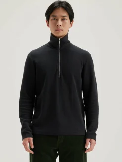 Bellerose Spence T-shirt Met Rits Navy New