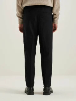 Bellerose Stanford Tapered Broek Black beauty