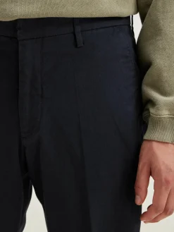 Bellerose Stanley Slim Broek Navy Online