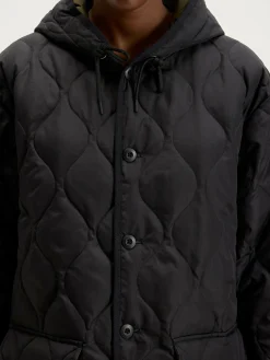 Taion Lange Militaire Mantel Met Kap Outlet