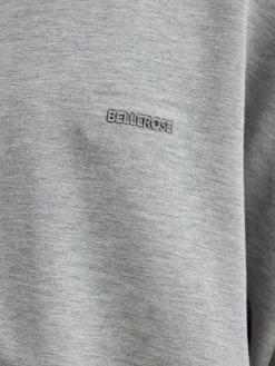 Bellerose Tallis Sweatshirt Met Rits Heather grey Discount