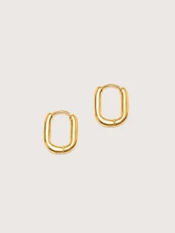 Ten jewellery TEN Oblong Gold Oorbellen Hot