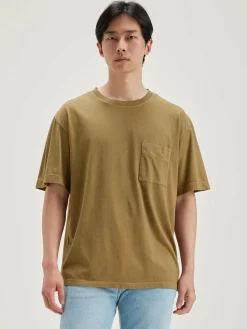 Bellerose Vanick Korte Mouwen T-shirt Tan Clearance