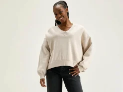 Bellerose Varola V-hals Sweatshirt Shell New