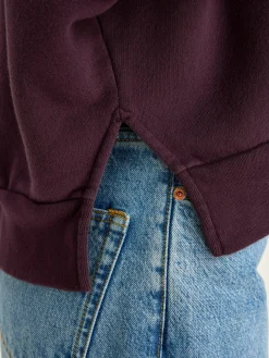 Bellerose Varola V-hals Sweatshirt Wine