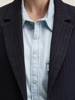 Bellerose Veil Relaxed Blazer Black beauty