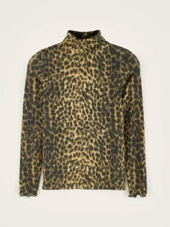 Bellerose Velfie Lange Mouwen T-shirt Coffee Clearance