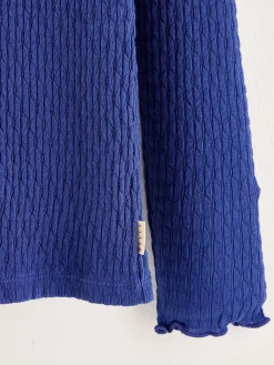 Bellerose Velfie Lange Mouwen T-shirt Myosotis Sale