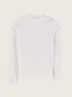 Bellerose Velfies Lange Mouwen T-shirt White Best