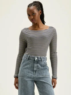 Bellerose Veras Slim T-shirt Naval / Shell Hot