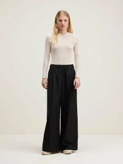 Bellerose Vezza Rechte Wijde Broek Black beauty Sale