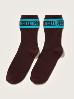 Bellerose Vige Sokken Aubergine Hot
