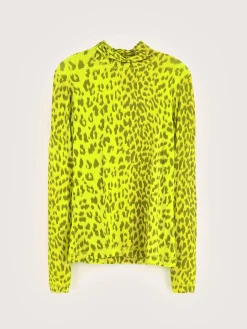 Bellerose Vinny T-shirt Met Rolkraag Fluo New