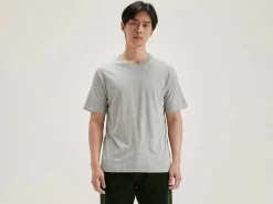 Bellerose Vinx Korte Mouwen T-shirt Heather grey New