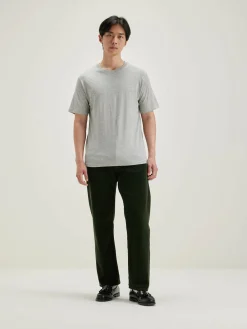 Bellerose Vinx Korte Mouwen T-shirt Heather grey New