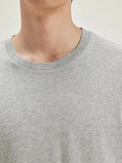 Bellerose Vinx Korte Mouwen T-shirt Heather grey New