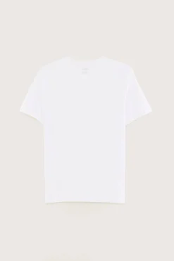 Bellerose Vinx Korte Mouwen T-shirt White
