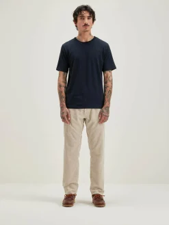 Bellerose Vinx Korte Mouwen T-shirt Navy Outlet