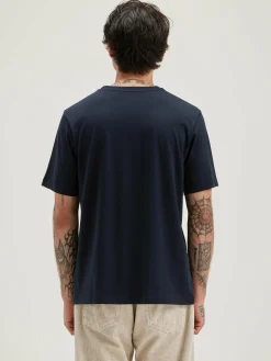 Bellerose Vinx Korte Mouwen T-shirt Navy Outlet