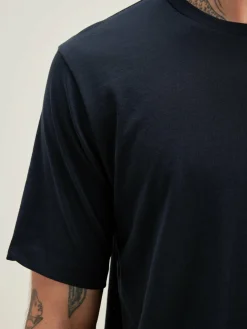 Bellerose Vinx Korte Mouwen T-shirt Navy Outlet