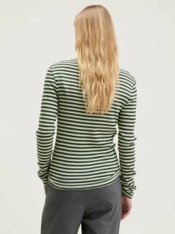 Bellerose Viory Slim T-shirt Gardenia Outlet