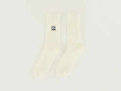 Bellerose Vocani Geribde Sokken Ecru Clearance