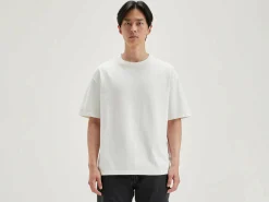 Bellerose Vouch Korte Mouwen T-shirt Off white Sale