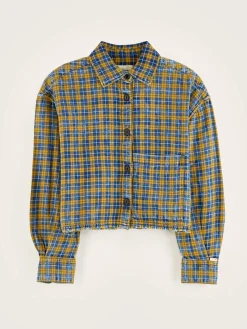 Bellerose Wiggle Cropped Hemd Cornflakes / Myosotis Clearance